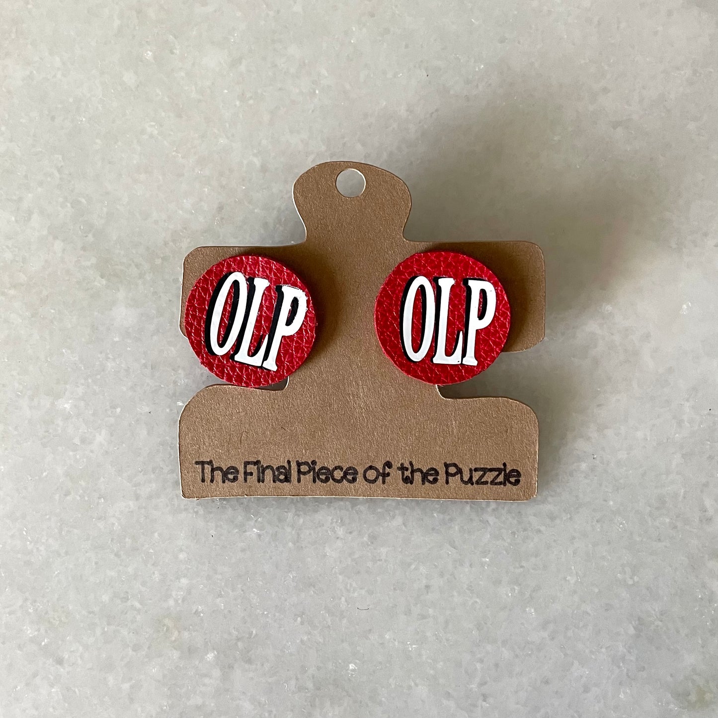 OLP Stud Earrings