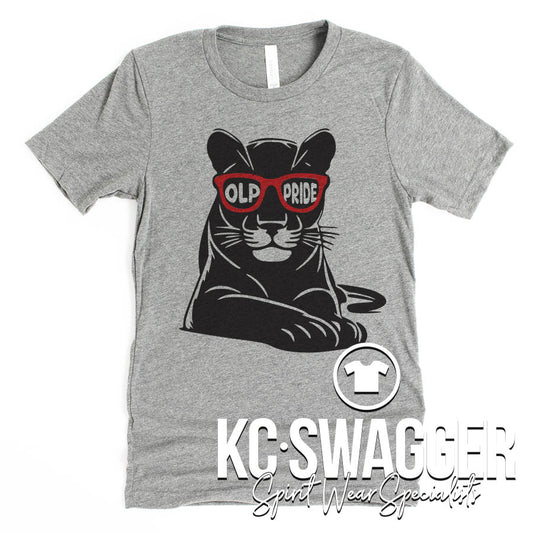 OLP Panthers Heather Charcoal Tee