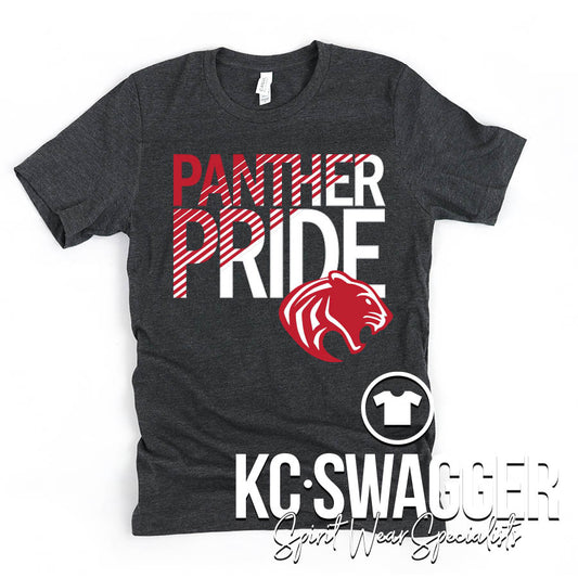 OLP Panthers Heather Charcoal Tee