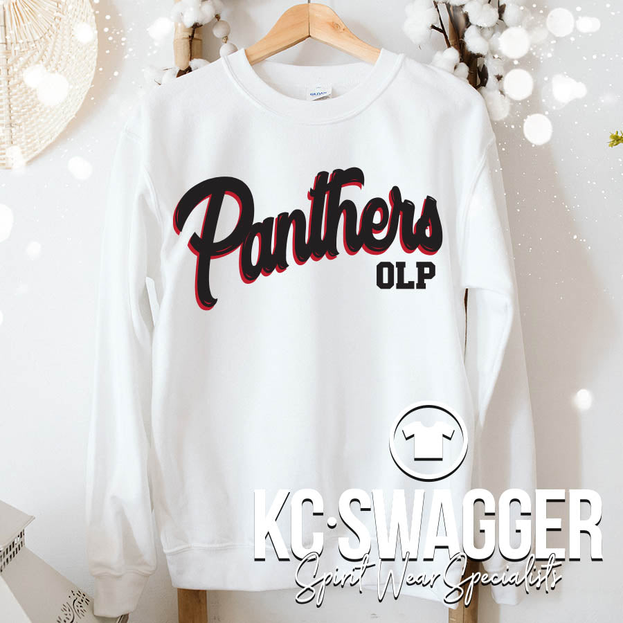 OLP Panthers White Sweatshirt