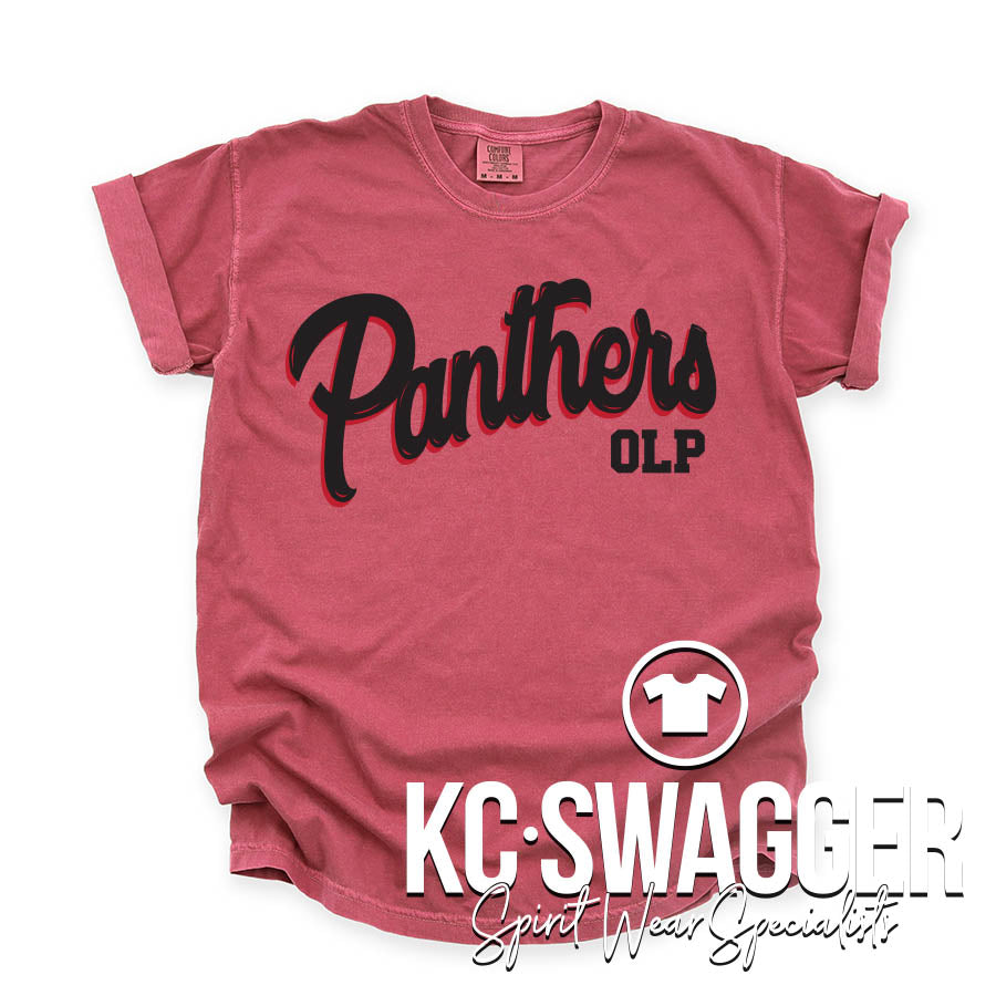 OLP Panthers Crimson Tee