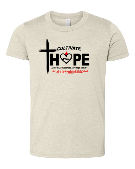 Wednesday Cultivate Hope tee