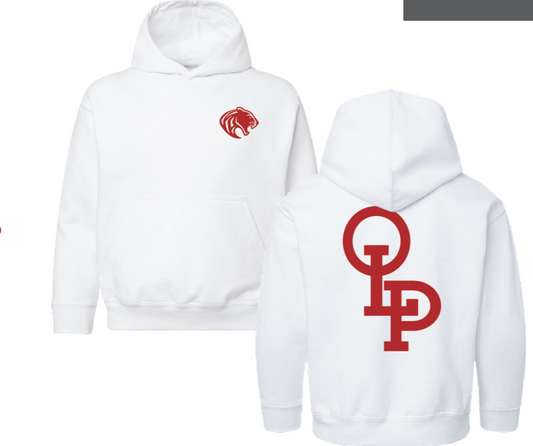 OLP White Hoodie