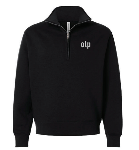 Women's Black Quarter Zip