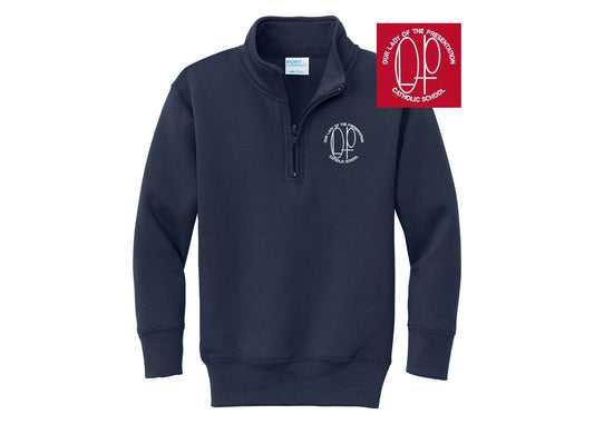 ~New ~ Uniform Approved Sweatshirts 1/4 Zip Pullover