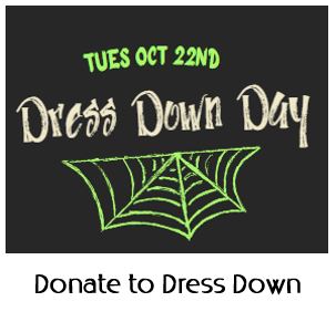 Donations for Dress Down Day -- 10/22/2024